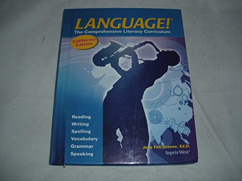 9781602188426: Language! The Comprehensive Literacy Curriculum (C