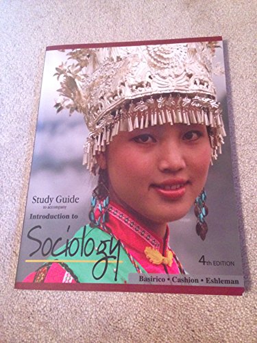 9781602295216: Title: Study Gide to accompany Introduction to Sociology
