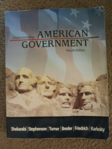 Beispielbild fr Understanding American Government zum Verkauf von ThriftBooks-Dallas