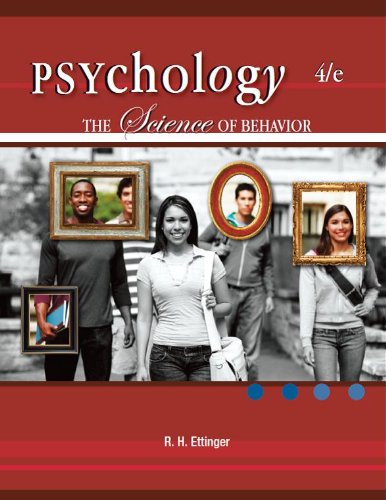 Stock image for PSYCHOLOGY:SCIENCE OF BEHAVIOR for sale by Hippo Books
