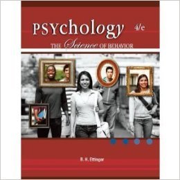 Stock image for PSYCHOLOGY:SCIENCE OF BEHAVIOR-STD GDE. for sale by HPB-Red