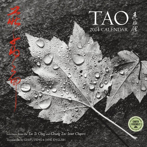 Tao: Photography by Jane English and Calligraphy by Gia-fu Feng 2014 Wall Calendar (9781602377530) by Jane English