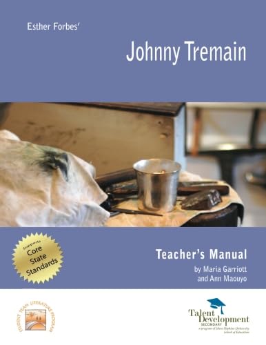 Beispielbild fr Johnny Tremain Teacher's Manual zum Verkauf von Revaluation Books