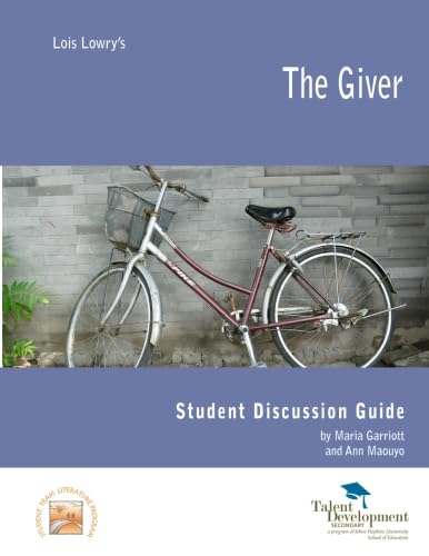 Stock image for The Giver Student Discussion Guide for sale by Books Unplugged