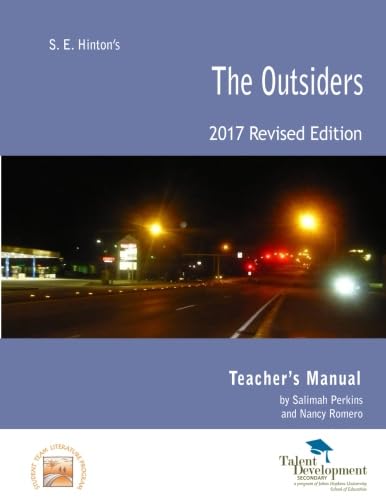 Stock image for The Outsiders Teacher's Manual Revised Edition for sale by SecondSale
