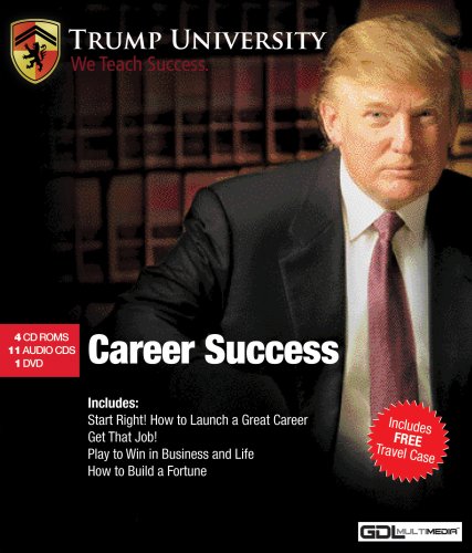 Donald Trump- Career Success, 16 Disc Set w/FREE Travel Case (9781602451155) by Trump University