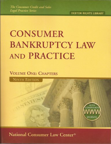 9781602480575: Consumer Bankruptcy Law and Practice ((2 volumes with companion website))
