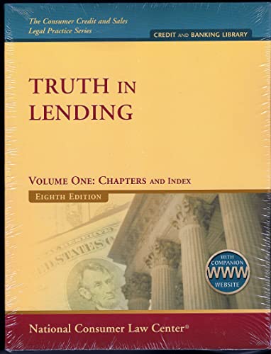 Stock image for Truth in Lending: Includes Website for sale by dsmbooks