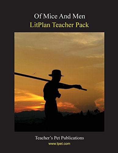Stock image for Of Mice And Men LitPlan - A Novel Unit Teacher Guide With Daily Lesson Plans (Paperback) for sale by Books From California