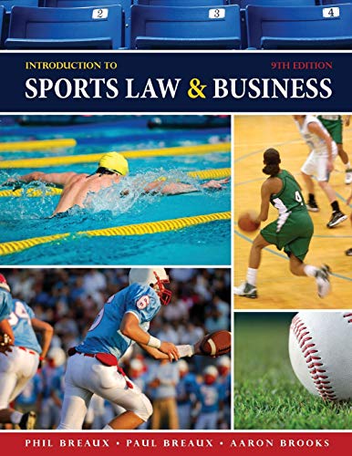 Imagen de archivo de Introduction to Sports Law and Business a la venta por Better World Books