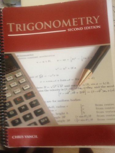 Stock image for Trigonometry for sale by Books Puddle