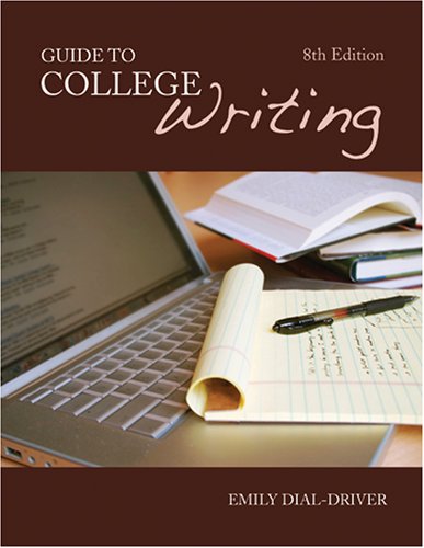Beispielbild fr Guide to College Writing, 8th edition zum Verkauf von Ergodebooks