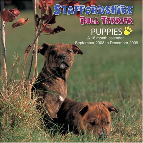 Staffordshire Bull Terrier Puppies 2009 Wall Calendar (9781602543652) by Magnum