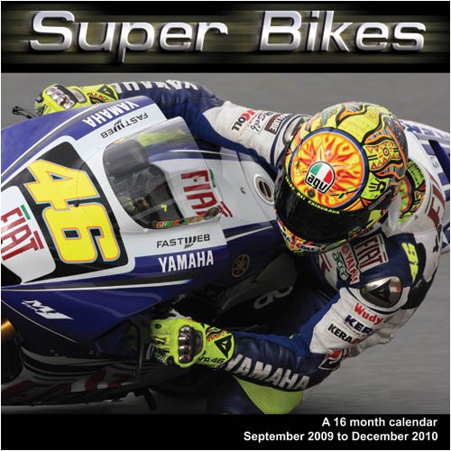 Super Bikes 2010 Wall Calendar (9781602546660) by Magnum