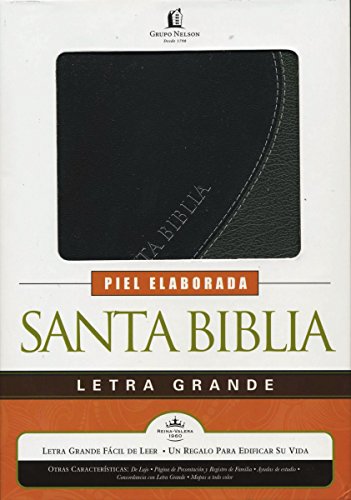 9781602551060: Biblia letra grande - Piel especial