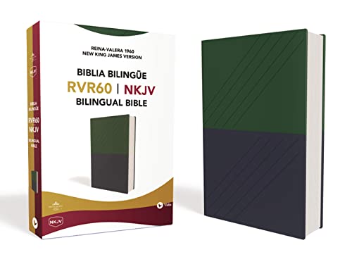 Beispielbild fr Bilingual Bible RVR1960 / NKJV (Spanish Edition) zum Verkauf von Off The Shelf