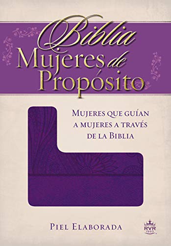 Beispielbild fr Biblia De Estudio Mujeres De Proposito Violeta zum Verkauf von Juanpebooks