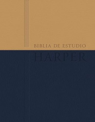 9781602558496: Biblia de estudio Harper / Harper Study Bible: Rvr 1960 Duo Tono Con Indice / Rvr 1960 Two Tone With Index