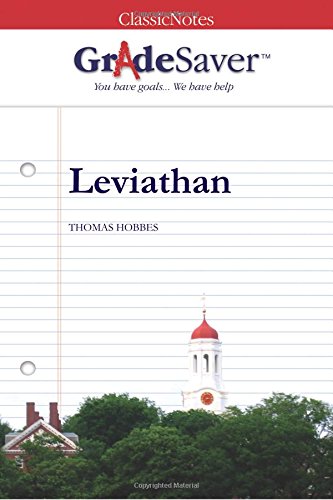 Beispielbild fr GradeSaver(tm) ClassicNotes Leviathan zum Verkauf von Wonder Book