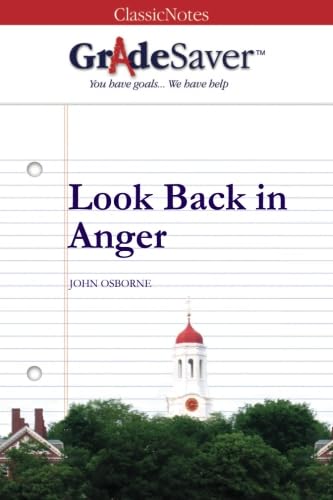 Imagen de archivo de GradeSaver (TM) ClassicNotes: Look Back in Anger Study Guide a la venta por medimops