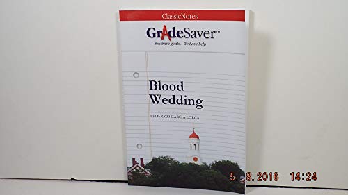 Stock image for GradeSaver(TM) ClassicNotes: Blood Wedding for sale by WorldofBooks