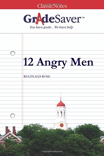Beispielbild fr GradeSaver (TM) ClassicNotes: 12 Angry Men zum Verkauf von Better World Books