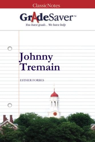 Beispielbild fr GradeSaver (TM) ClassicNotes: Johnny Tremain zum Verkauf von ThriftBooks-Dallas