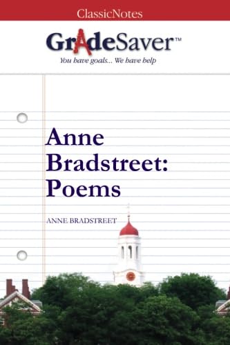 Stock image for GradeSaver (TM) ClassicNotes: Anne Bradstreet Poems for sale by AwesomeBooks