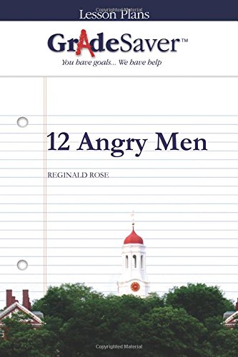 Beispielbild fr GradeSaver (TM) Lesson Plans: 12 Angry Men zum Verkauf von Revaluation Books