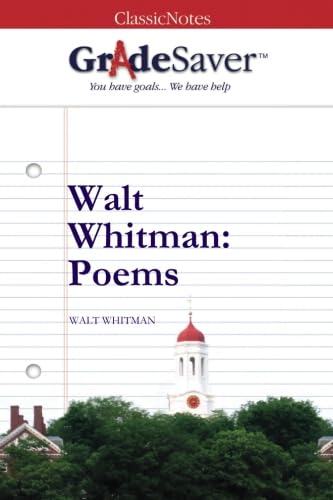 Stock image for GradeSaver (TM) ClassicNotes: Walt Whitman Poems for sale by Revaluation Books