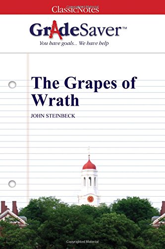 Beispielbild fr GradeSaver (TM) ClassicNotes: The Grapes of Wrath zum Verkauf von WorldofBooks