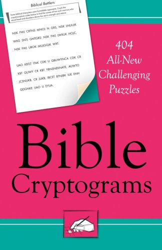 Beispielbild fr Bible Cryptograms zum Verkauf von Reuseabook