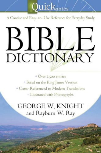 Stock image for The Quicknotes Bible Dictionary (QuickNotes Commentaries) for sale by Gulf Coast Books