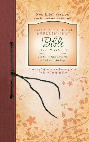 Stock image for Daily Spiritual Refreshment for Women Bible (NEW LIFE BIBLE) for sale by Front Cover Books