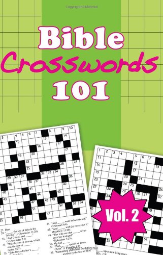 Beispielbild fr Bible Crosswords 101, Volume 2 zum Verkauf von AwesomeBooks