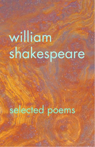 Stock image for William Shakespeare: Selected Poems for sale by dsmbooks