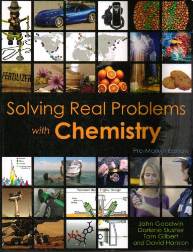 Stock image for Solving Real Problems with Chemistry for sale by Your Online Bookstore