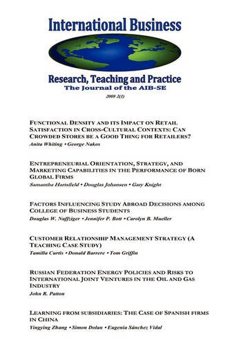 Imagen de archivo de International Business: Research, Teaching and Practice, the Journal of the Aib-Se a la venta por ThriftBooks-Atlanta