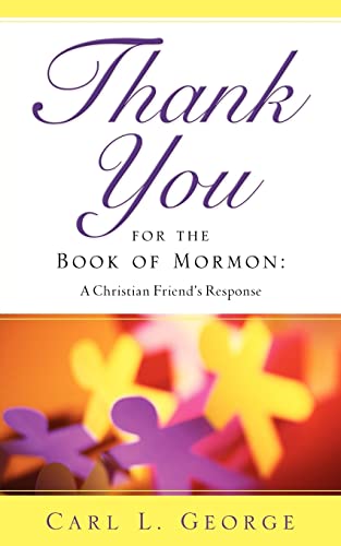 Stock image for Thank You for the Book of Mormon: for sale by Chiron Media