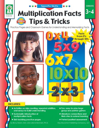 Stock image for Key Education - Multiplication Facts Tips and Tricks, Grades 3 - 4 for sale by SecondSale