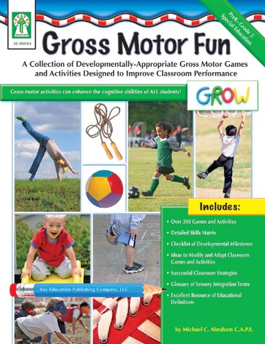 Beispielbild fr Gross Motor Fun, Grades Pk - 2: A Collection of Developmentally-Appropriate Gross Motor Games and Activities Designed to Improve Classroom Performance zum Verkauf von WorldofBooks