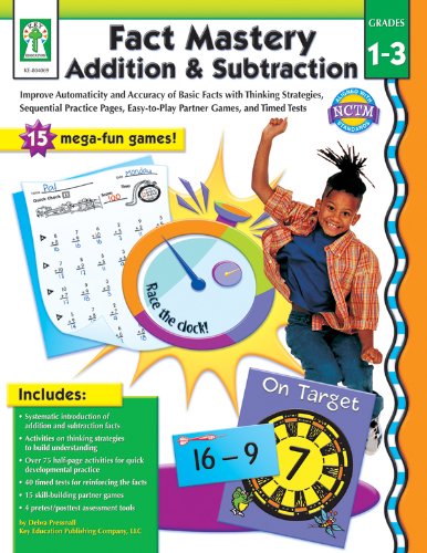 Imagen de archivo de Fact Mastery: Addition & Subtraction, Grades 1 - 3 a la venta por ThriftBooks-Dallas