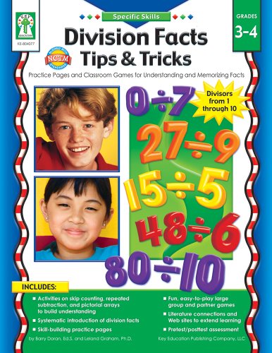 Imagen de archivo de Specific Skills: Division Facts Tips & Tricks, Grades 3 - 4 a la venta por ThriftBooks-Atlanta