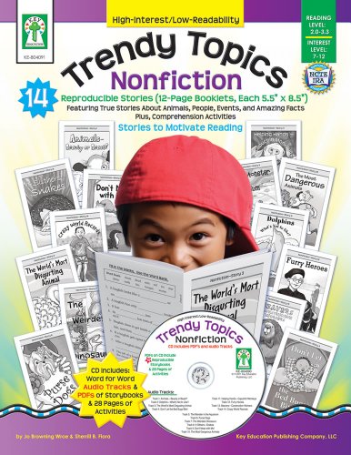 Trendy Topics: Nonfiction (High-Interest/Low-Readability) (9781602681033) by Flora M.S., Sherrill B.; Browning-Wroe, Jo