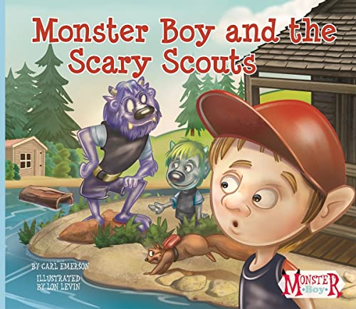 Beispielbild fr Monster Boy and the Scary Scouts zum Verkauf von ThriftBooks-Dallas