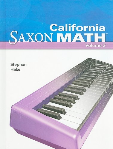 9781602770201: Saxon Math Intermediate 4: Student Edition Vol. 2 2008