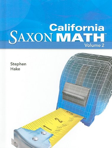 9781602770225: Saxon Math Intermediate 5: Student Edition Vol. 2 2008