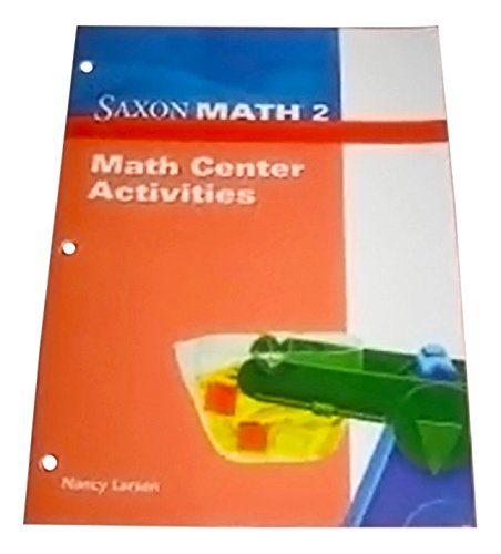 Beispielbild fr Saxon Math 2: Math Center Activities zum Verkauf von Nationwide_Text