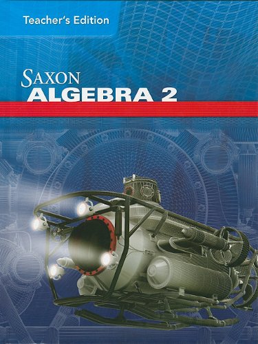 Imagen de archivo de Saxon Algebra 2 Teacher Edition a la venta por GF Books, Inc.