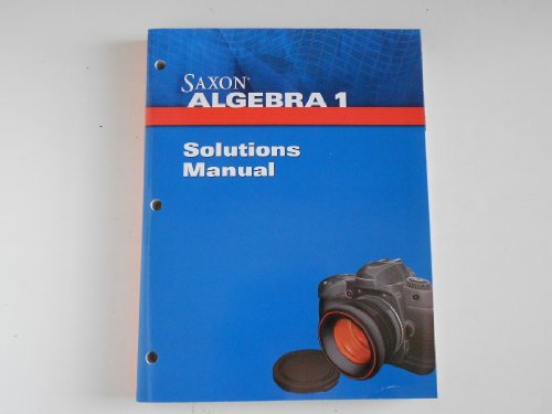 9781602775008: Saxon Algebra 1